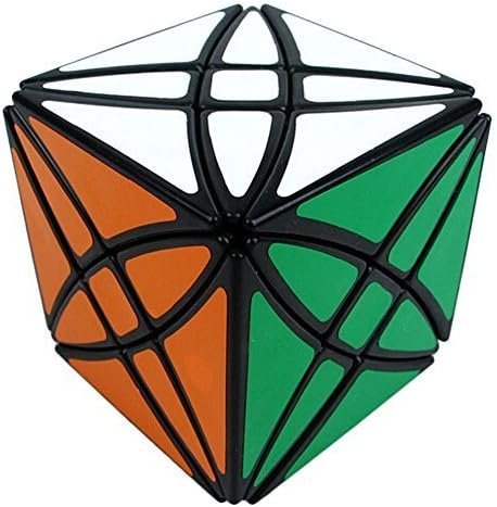 Moxing 8 Axis Hexahedron Magic Cube Flower Rex Puzzle 58Mm - Black by Tworay