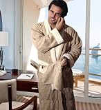 Armani International, Luxury European Bathrobe, Faccia dei Colori, Bi-face Sophisticated Technique & Colors