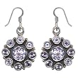 The Earrings for Teens Sterling Silver Amethyst Jewelry 4 inches(erg093)