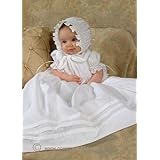 Abigailsmockedcottonchristeninggown