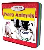 Farm Animals Play & Learn Foam Puzzle Book