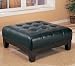 Black Square Cocktail Ottoman By Coaster Furniture