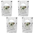 Dallas Stars NHL 4pc Square Shot Glass Set by Great American Products