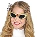 American Greetings Antler Glitter Plastic Fun Shades | Christmas Favor