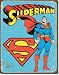 Superman - Retro Tin Sign 12.5"W x 16"H