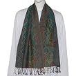 Scarves for Men Winter Pure Wool Handmade India Gifts 12 x 60 inches (wsmf128)