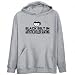 Hoodie Mens Heather Gray  BLACK BELT IN Artistic Roller Skating  Sports