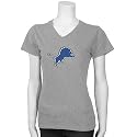 Reebok Detroit Lions Ladies Ash Logo Premier T-shirt