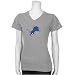 Reebok Detroit Lions Ladies Ash Logo Premier T-shirt