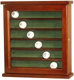 42 Golf Ball Cabinet Wood Display Case