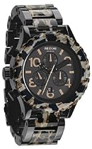 Big Sale Nixon 42-20 Chrono Watch - All Black / Leopard
