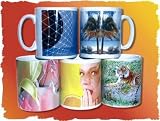 PERSONALISED Ceramic Mug with your own image and wording