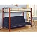 Coaster Bunk Bed with Futon Convertible, Twin