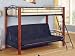 Metal and Wood Twin/ Futon Bunk Bed