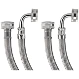 Certified Appliance 77511 6-Feet Stainless Steel Wash Hose with Elbow