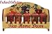 KITCHEN 5PC SPICE RACK TUSCANY RED GRAPE WINE