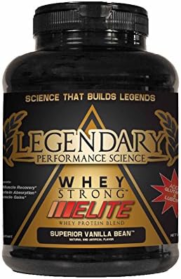 Whey Strong-elite Whey Protein Blend (Superior Vanilla Bean) - 4 Lbs.