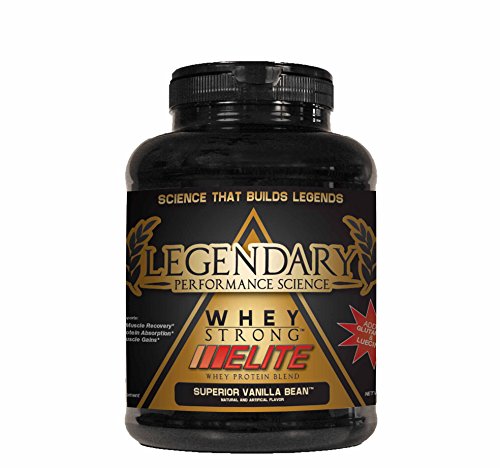 Whey Strong-elite Whey Protein Blend (Superior Vanilla Bean) - 4 Lbs.