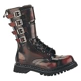 ATTACK-10 burgundy rub-off leather 10M