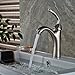 Senlesen Single Handle Hole Bathroom Sink Vessel Faucet Spout Lavatory Mixer Tap Brushed Nickel