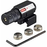 Vokul Hot Tactical Red Laser Beam Dot Sight Scope for Gun Rifle Pistol Picatinny Mount