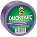 Duck Brand 1265017 1.88-Inch by 20-Yard Colored Duck Tape, Purple Duchess