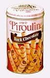 Pirouline Rolled Wafers, Dark Chocolate, 14-Ounce Tins (Pack of 6)