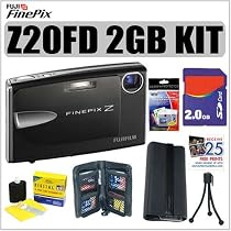 Fujifilm Fuji Finepix Z20FD 10 MP Digital Camera (Black) + 2GB Accessory Kit