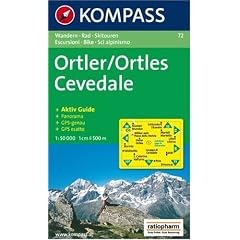 Ortler / Ortles Cevedale 1 : 50 000: Wandern / Rad / Skitouren. Escursioni / Bike / Sci alpinismo.  Panorama, GPS-genau