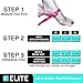 1st Elite Foot Sleeves –Medical Grade Graduated Ankle Brace Compression Socks for Achilles Tendonitis, Plantar Fasciitis & More