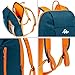 Quechua Kids Outdoor Travel Backpack for Hiking Camping Children Cute Hiking Daypack Colorful School Bags Patchwork Bookbags Mini Small Back Packs Rucksack 10L (Blue)
