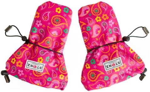 Stonz Infant Mittz - Paisley Pink - Fuchsia