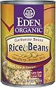 Eden Organic Rice & Beans, Garbanzo Beans, Lundberg Brown Rice, 15-Ounce Cans (Pack of 12)
