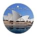 Round Ornament of Sydney Australia Opera House