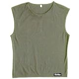 TAIGA Power-Dry Sleeveless Shirt Regular - Men's Sleeveless Tank Shirt, MADE IN CANADA