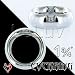 Deluxe Chrome Cockring 1 3/4"
