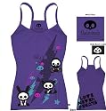 Skelanimals POP Juniors Purple Tank Top Tee Shirt