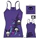 Skelanimals POP Juniors Purple Tank Top Tee Shirt, Medium