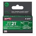 Arrow Fastener 215 Genuine JT21/T27 5/16-Inch Staples, 1,000-Pack