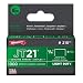 Arrow Fastener 215 Genuine JT21/T27 5/16-Inch Staples, 1,000-Pack