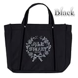 JILLSTUART NEWYORK ( <strong>ジルスチュアート</strong> ) リボンプリント トートバッグ 【ブラック】