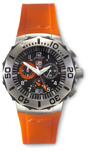 Luminox F – 16 Navy SEAL Chronograph Watch Black / Orange