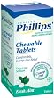 Phillips' Mint Chewable Laxative Tablets, 100-Count Box  (Pack of 3)