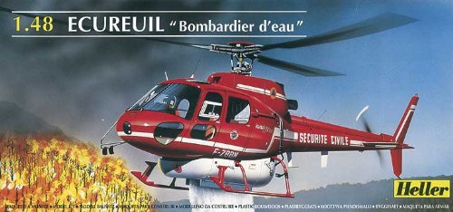 Ecureuil Firefighting Helicopter 1-50 Heller Ecureuil Firefighting Helicopter 1-50 Heller