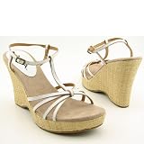 MIA Victoria Platforms Wedges White Womens