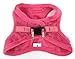 Voyager Step-In Plush Dog Harness – Soft Plush, Step In Vest Harness for Small and Medium Dogs by Best Pet Supplies - 1Fuchsia Corduroy, XL (Chest: 20.5 - 23