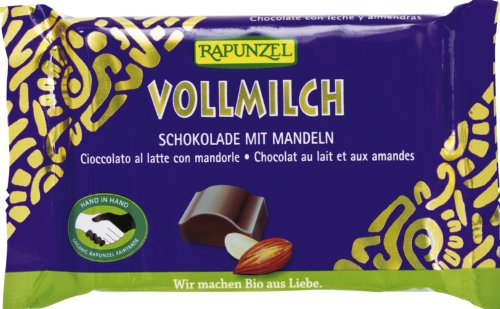 Rapunzel Vollmilch Schokolade HIH, 2er Pack (2 x 100 g) - Bio