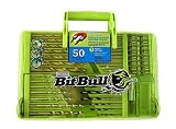 The Mibro Group 882500Mini Bit Bull 50 Piece Drilling and Driving Bit Assortment in Magnetic Storage System