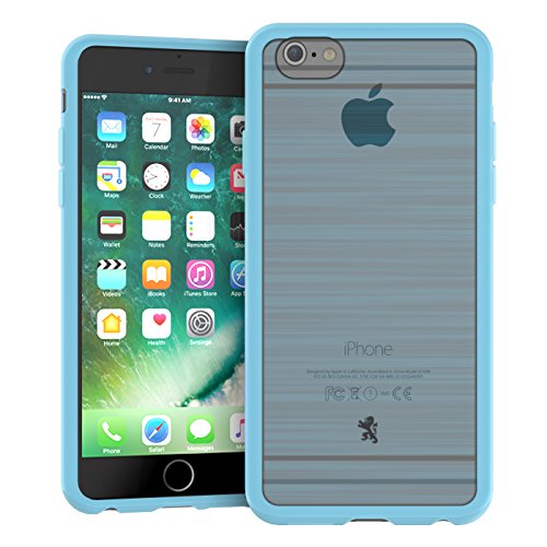 iPhone 6 Case, iPhone 6S Case Apple iPhone 6 Clear Cases Protective Transparent Slim Case Anti-Scratch Ultra Thin TPU Cover for iPhone 6 6S 4.7 inch (Blue)