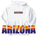 Sweatshirt White  Flag Arizona  State